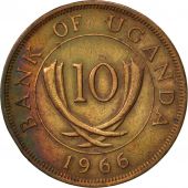 Uganda, 10 Cents, 1966, TTB, Bronze, KM:2