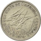 tats de lAfrique centrale, 50 Francs, 1976, Paris, SUP, Nickel, KM:11