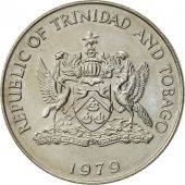 TRINIDAD & TOBAGO, 50 Cents, 1979, Franklin Mint, SUP, Copper-nickel, KM:33