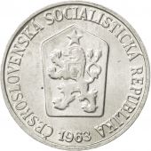Czechoslovakia, Haler, 1963, AU(55-58), Aluminum, KM:51