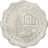 INDIA-REPUBLIC, 10 Paise, 1978, AU(55-58), Aluminum, KM:32