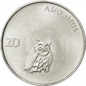 Slovenia, 20 Stotinov, 1992, AU(55-58), Aluminum, KM:8