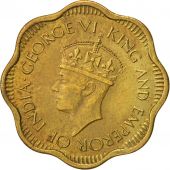 Ceylon, George VI, 10 Cents, 1944, TTB+, Nickel-brass, KM:118