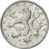 Czech Republic, 50 Haleru, 1993, AU(55-58), Aluminum, KM:3.1