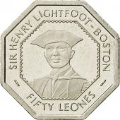 Sierra Leone, 50 Leones, 1996, SUP, Nickel Bonded Steel, KM:45