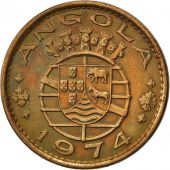 Angola, Escudo, 1974, EF(40-45), Bronze, KM:76