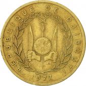 Djibouti, 10 Francs, 1977, Paris, TTB, Aluminum-Bronze, KM:23