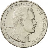 Monaco, Rainier III, 1/2 Franc, 1982, AU(55-58), Nickel, KM:145, Gadoury:MC 149