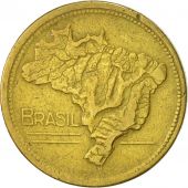 Brazil, Cruzeiro, 1949, VF(30-35), Aluminum-Bronze, KM:558