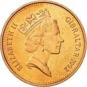 Gibraltar, Elizabeth II, Penny, 1992, SUP+, Bronze, KM:20