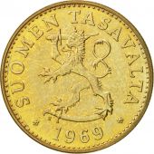 Finland, 50 Penni, 1969, AU(50-53), Aluminum-Bronze, KM:48