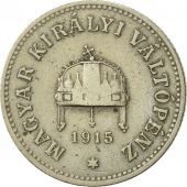 Hongrie, Franz Joseph I, 10 Filler, 1915, Kormoczbanya, TTB, Copper-Nickel-Zinc