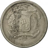 Dominican Republic, 25 Centavos, 1981, EF(40-45), Copper-nickel, KM:51