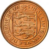 Guernsey, Elizabeth II, 1/2 New Penny, 1971, Heaton, AU(50-53), Bronze, KM:20