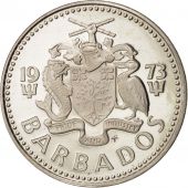 Barbados, 25 Cents, 1973, KM:13