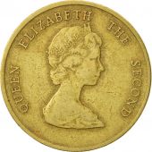 East Caribbean States, Elizabeth II, Dollar, 1981, VF(20-25), Aluminum-Bronze