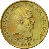 Monnaie, Uruguay, 10 Pesos, 1968, Santiago, TTB, Nickel-brass, KM:51