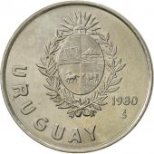 Uruguay, Nuevo Peso, 1980, Santiago, AU(50-53), Copper-nickel, KM:74