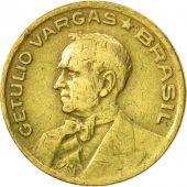 Brazil, 10 Centavos, 1945, EF(40-45), Aluminum-Bronze, KM:555a.1