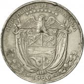 Panama, 1/10 Balboa, 1966, EF(40-45), Copper-Nickel Clad Copper, KM:10