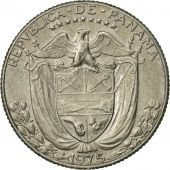 Panama, 1966 dates struck at US Mint in San Francisco., 1/4 Balboa, 1975, TTB+