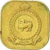 Ceylon, Elizabeth II, 5 Cents, 1971, AU(50-53), Nickel-brass, KM:129