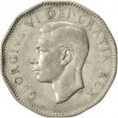 Canada, George VI, 5 Cents, 1949, Royal Canadian Mint, Ottawa, TTB, Nickel