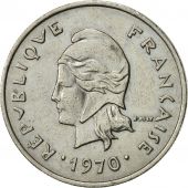 Nouvelle-Caldonie, 10 Francs, 1970, Paris, SUP, Nickel, KM:5