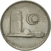 Malaysia, 10 Sen, 1981, Franklin Mint, AU(50-53), Copper-nickel, KM:3
