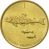 Slovenia, Tolar, 1992, AU(50-53), Nickel-brass, KM:4