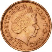 Grande-Bretagne, Elizabeth II, Penny, 2003, TTB+, Copper Plated Steel, KM:986