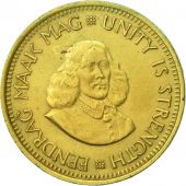 South Africa, 1/2 Cent, 1962, EF(40-45), Brass, KM:56