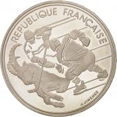 France, 100 Francs, 1991, MS(60-62), Silver, KM:993, Gadoury:C16