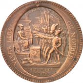 France, 5 Sols, 1792, Birmingham, VF(30-35), Bronze, KM:Tn31