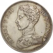 France, Henri V, 5 Francs, 1831, AU(55-58), Silver, KM:35, Gadoury:651