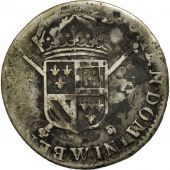 Louis XIV, 1/16 Ecu De Flandre aux Insignes 2nd Type, 1705, Lille, Gadoury 109a