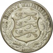 Estonia, 2 Krooni, 1930, EF(40-45), Silver, KM:20