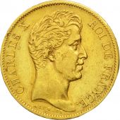 France, Charles X, 40 Francs, 1828, Paris, TB+, Or, KM:721.1, Gadoury:1105