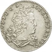 LORRAINE, Lopold Ist, Teston, 1723, Nancy, AU(50-53), Silver