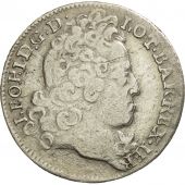 LORRAINE, Lopold Ist, Masson, 1728, Nancy, EF(40-45), Silver, Boudeau 1584