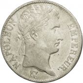 France, Napolon I, 5 Francs, 1808, Paris, TTB+, Argent, KM:686.1, Gadoury:583