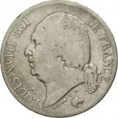 France, Louis XVIII, 2 Francs, 1817, Rouen, TB, Argent, KM:710.2, Gadoury 513