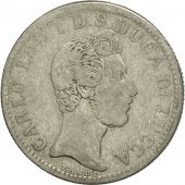 tats italiens, LUCCA, 2 Lire, 1837, TB, Argent, KM:41