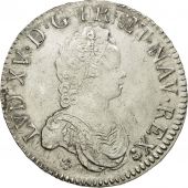 France, Louis XV, cu Vertugadin, 1716, Reims, TTB, Argent, Gadoury 317