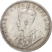 Inde Britannique, George V, Rupee, 1918, Bombay, Argent, KM:524