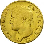 France, Napolon I, 40 Francs, 1806, Paris, VF(30-35), Gold, KM:675.1