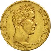 France, Charles X, 40 Francs, 1828, Paris, TTB, Or, KM:721.1, Gadoury:1105