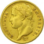 France, Napolon I, 20 Francs, 1811, Paris, TTB, Or, KM:695.1, Gadoury:1025