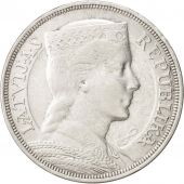 Latvia, 5 Lati, 1929, Silver, KM:9
