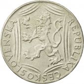 Czechoslovakia, 100 Korun, 1948, AU(55-58), Silver, KM:27